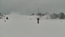 Sjezdovka skiareálu Hlubočky