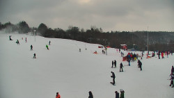 Sjezdovka skiareálu Hlubočky