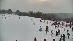 Sjezdovka skiareálu Hlubočky