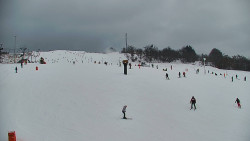 Sjezdovka skiareálu Hlubočky