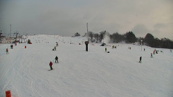 Sjezdovka skiareálu Hlubočky