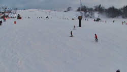 Sjezdovka skiareálu Hlubočky