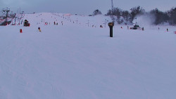 Sjezdovka skiareálu Hlubočky