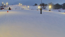 Sjezdovka skiareálu Hlubočky