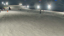 Sjezdovka skiareálu Hlubočky