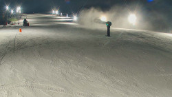 Sjezdovka skiareálu Hlubočky