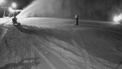 Sjezdovka skiareálu Hlubočky