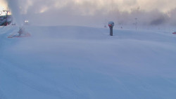 Sjezdovka skiareálu Hlubočky