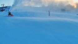 Sjezdovka skiareálu Hlubočky