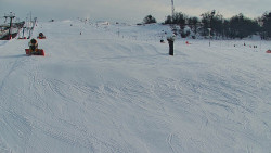 Sjezdovka skiareálu Hlubočky