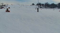 Sjezdovka skiareálu Hlubočky