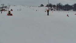 Sjezdovka skiareálu Hlubočky