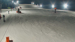 Sjezdovka skiareálu Hlubočky