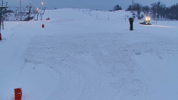 Sjezdovka skiareálu Hlubočky