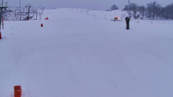 Sjezdovka skiareálu Hlubočky