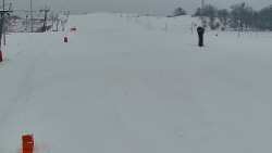 Sjezdovka skiareálu Hlubočky