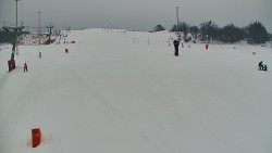 Sjezdovka skiareálu Hlubočky