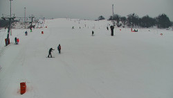 Sjezdovka skiareálu Hlubočky