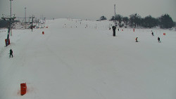 Sjezdovka skiareálu Hlubočky