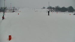 Sjezdovka skiareálu Hlubočky