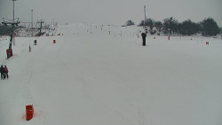 Sjezdovka skiareálu Hlubočky