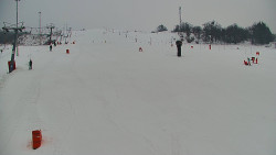 Sjezdovka skiareálu Hlubočky