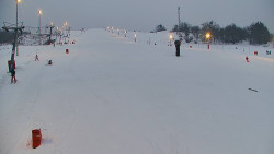 Sjezdovka skiareálu Hlubočky