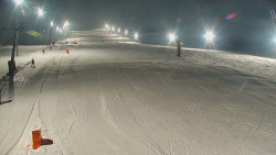 Sjezdovka skiareálu Hlubočky