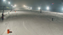 Sjezdovka skiareálu Hlubočky