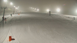 Sjezdovka skiareálu Hlubočky