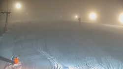 Sjezdovka skiareálu Hlubočky