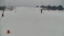 Sjezdovka skiareálu Hlubočky