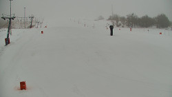 Sjezdovka skiareálu Hlubočky