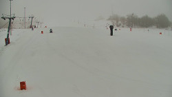 Sjezdovka skiareálu Hlubočky