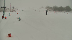 Sjezdovka skiareálu Hlubočky