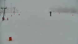 Sjezdovka skiareálu Hlubočky