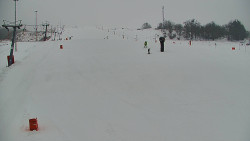 Sjezdovka skiareálu Hlubočky