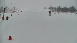 Sjezdovka skiareálu Hlubočky