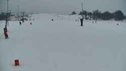 Sjezdovka skiareálu Hlubočky