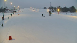 Sjezdovka skiareálu Hlubočky