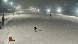 Sjezdovka skiareálu Hlubočky