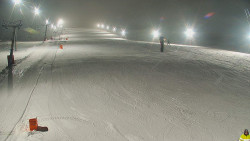 Sjezdovka skiareálu Hlubočky