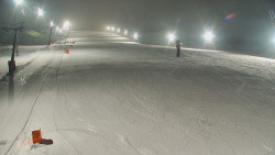 Sjezdovka skiareálu Hlubočky