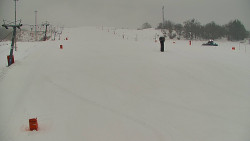 Sjezdovka skiareálu Hlubočky