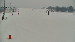 Sjezdovka skiareálu Hlubočky