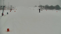 Sjezdovka skiareálu Hlubočky