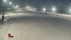 Sjezdovka skiareálu Hlubočky