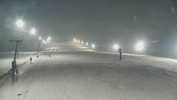 Sjezdovka skiareálu Hlubočky