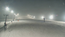 Sjezdovka skiareálu Hlubočky