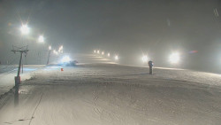 Sjezdovka skiareálu Hlubočky